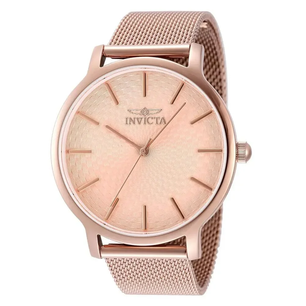 NWT Invicta 48974 Wildflower | 3-Hand | Rose Gold | Women's Watch